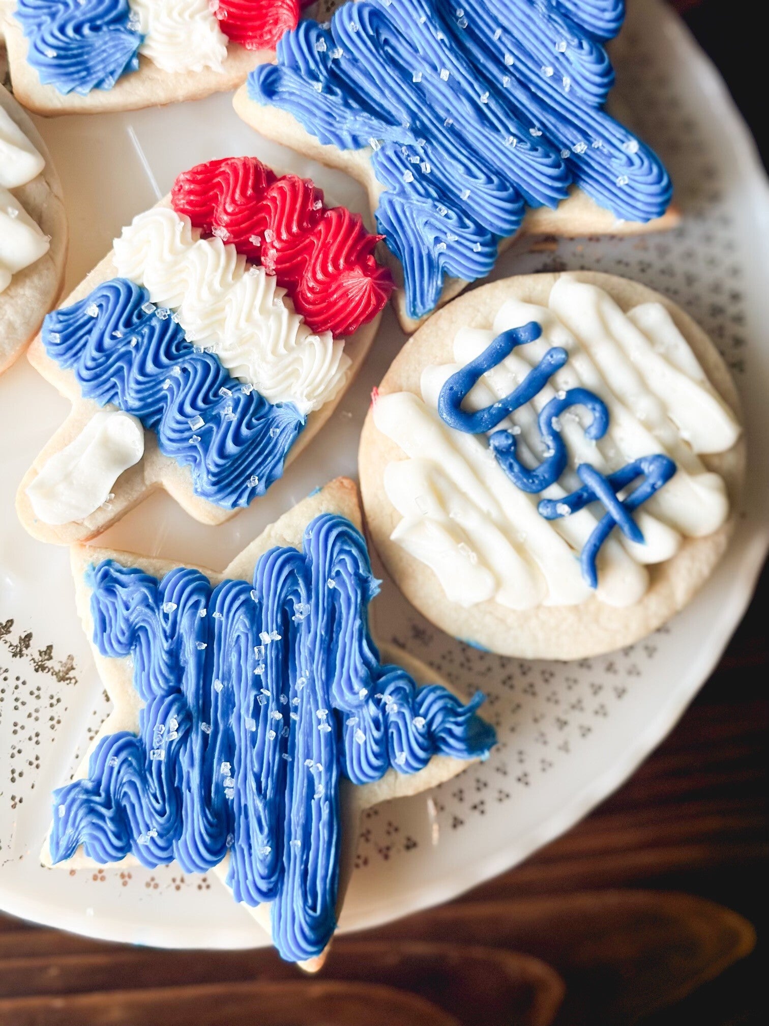 4th of July Cookies The Humble Crumb Bakery